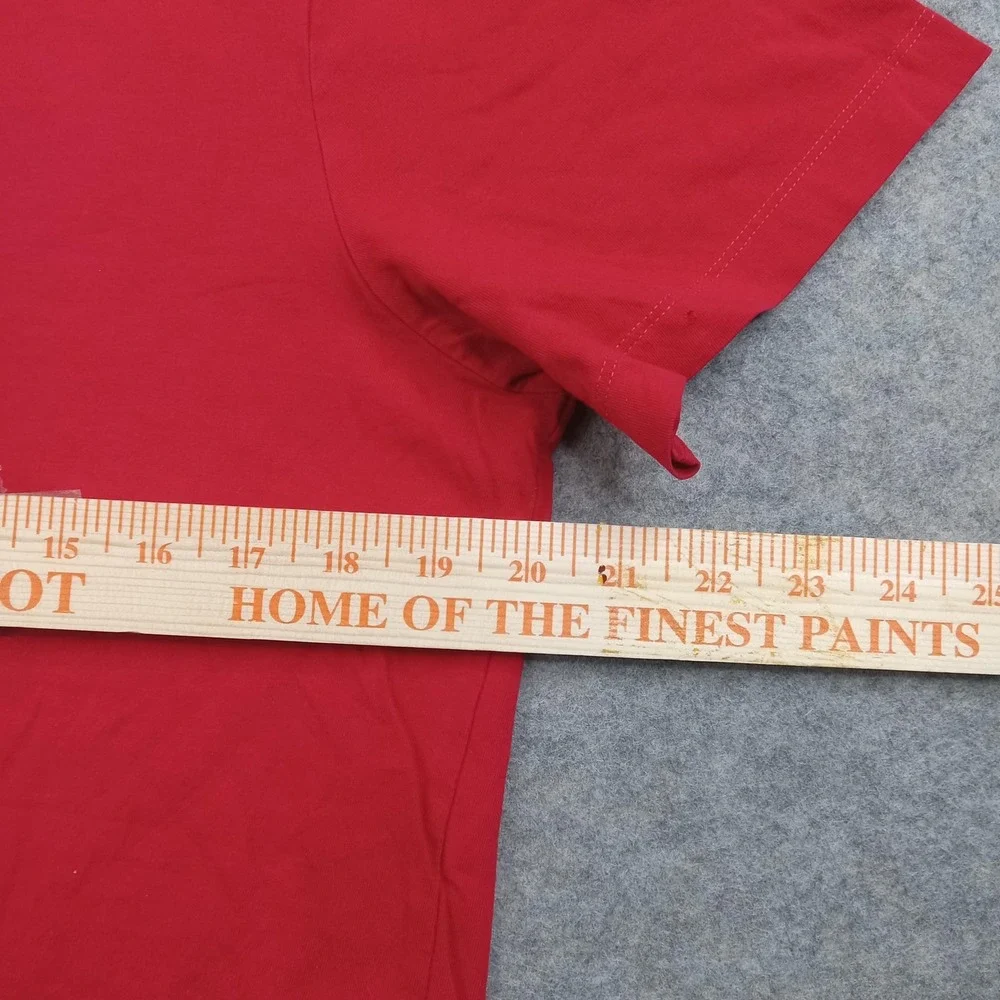 Jordan Red T-Shirt with Black Jumpman Logo